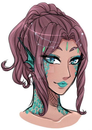Queen Erica of Romalia (Old Art)